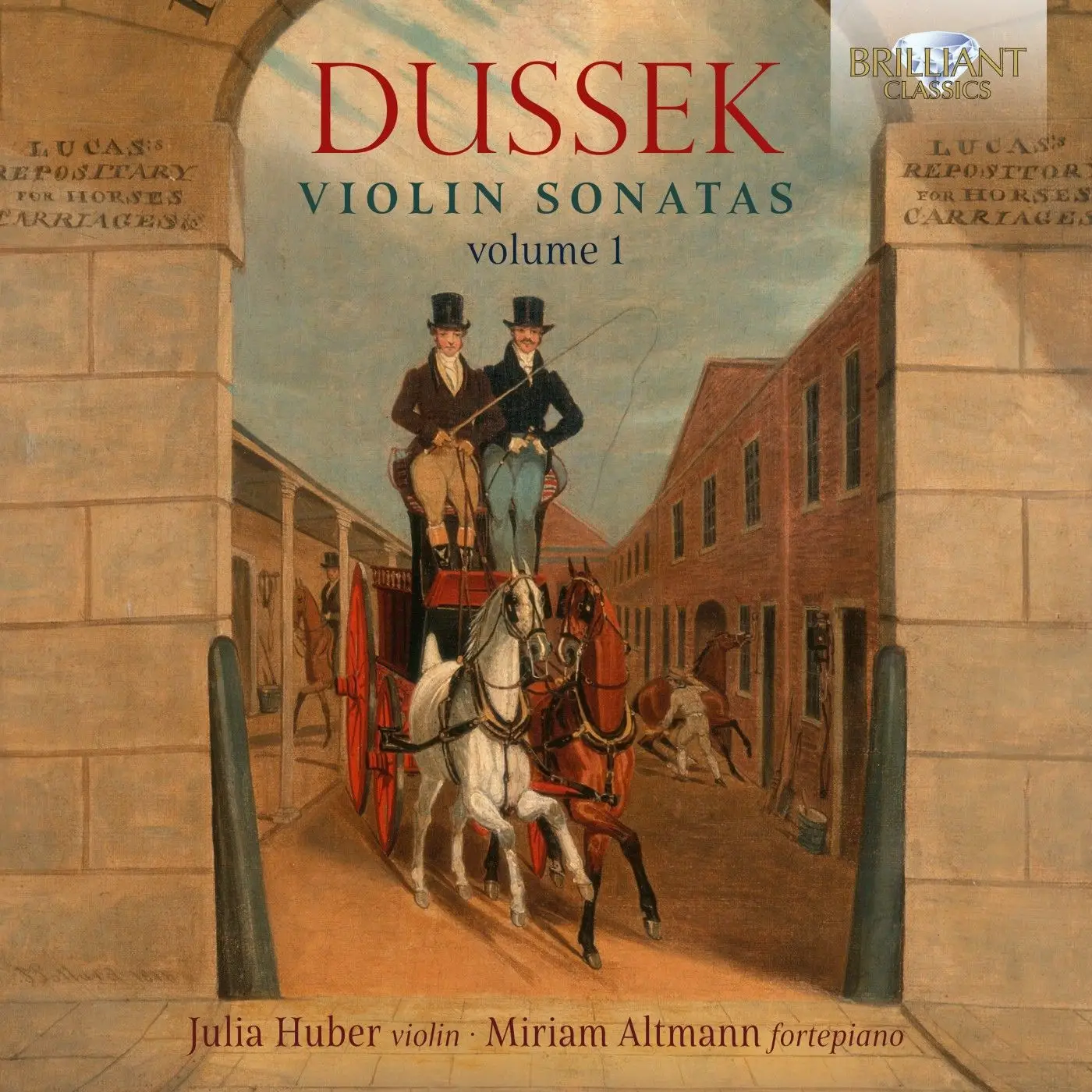 Julia Huber, Miriam Altmann - Dussek - Violin Sonatas Vol.1 (2022) [Official Digital Download]