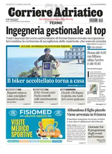 Corriere Adriatico Fermo - 10 Ottobre 2025