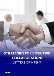 Strategies for Effective Collaboration - Letters of Intent