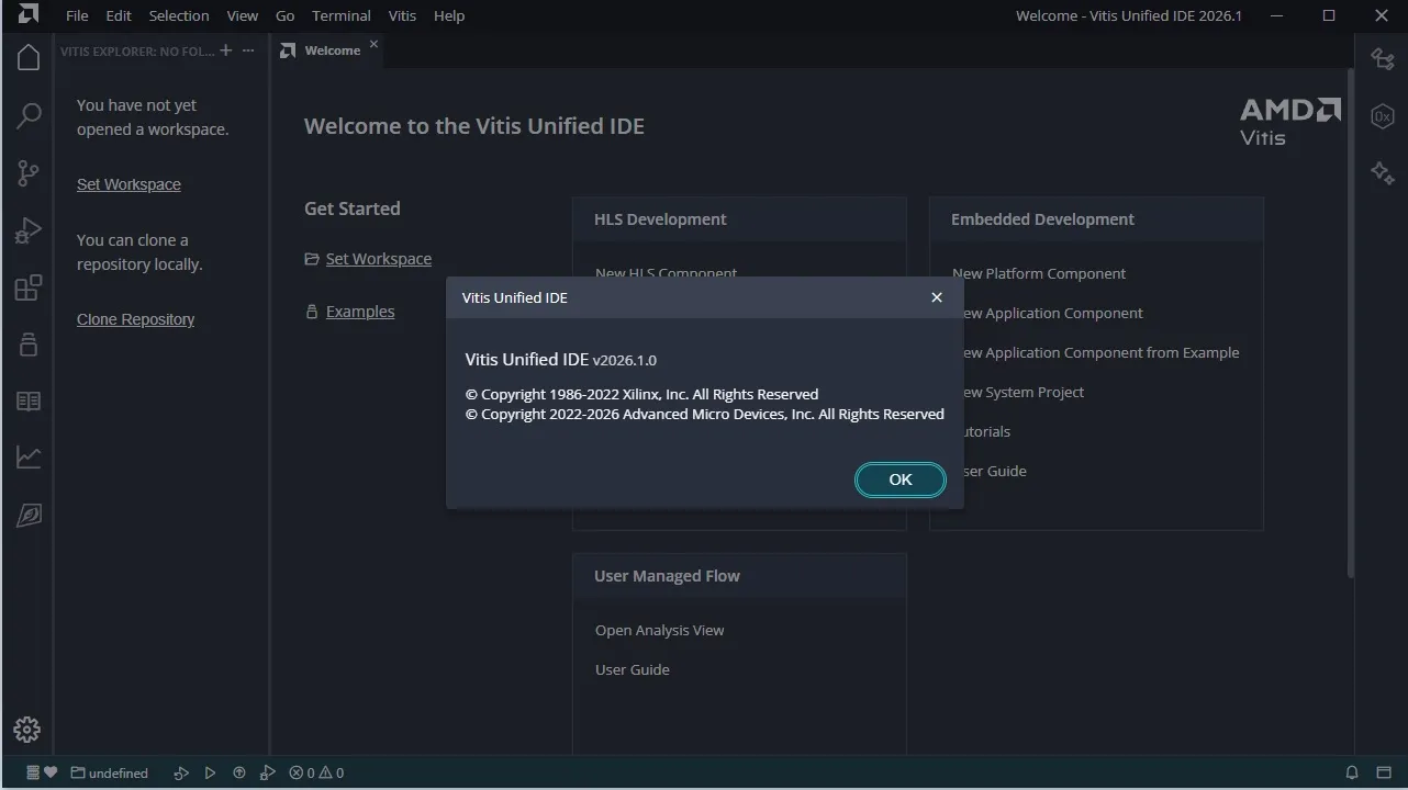 Xilinx Vitis Core Development Kit 2026.1