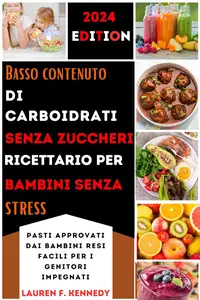 Basso contenuto di carboidrati, senza zuccheri, ricettario per bambini senza stress