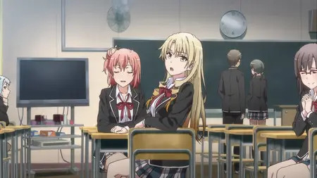 My Teen Romantic Comedy SNAFU - S02E05 - In That Room, There is No Longer the Scent of Tea (BD 1080p x265 AAC