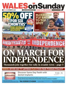 Wales on Sunday - 19 October 2025