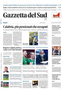 Gazzetta del Sud Reggio Calabria - 9 Novembre 2025