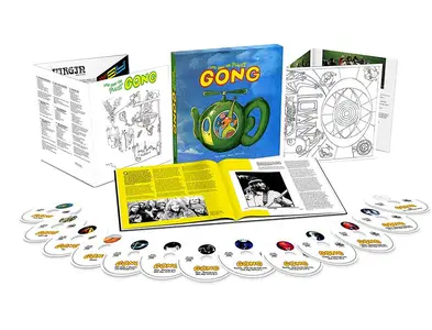 Gong - Love From Planet Gong: The Virgin Years 1973-75 [12CD Box Set] (2019)