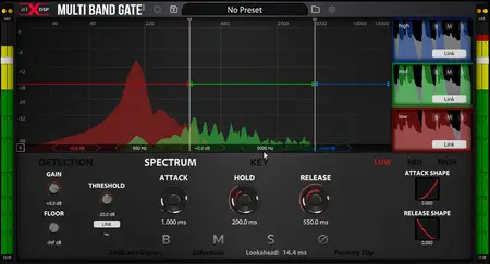 aiXdsp Multi Band Gate v3.0.7