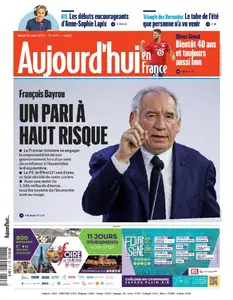 Aujourd’hui en France - 26 Août 2025