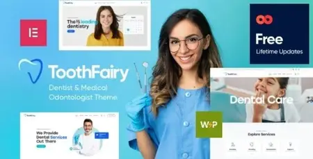 Tooth Fairy v1.22.0 - Dentist & Dental Clinic WordPress Theme