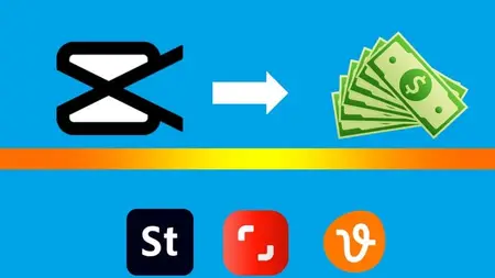 Capcut to Cash: Sell Stock videos without shooting anything