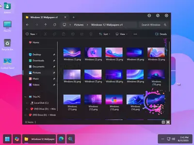 Windows 11 Pro 24H2 Build 26100.5061 (Windows 12 Theme v.2)
