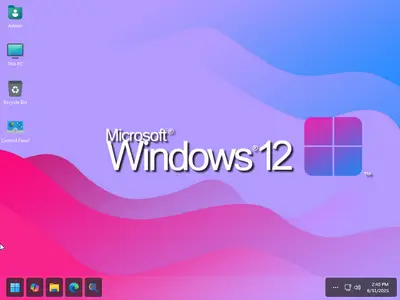 Windows 11 Pro 24H2 Build 26100.5061 (Windows 12 Theme v.2)