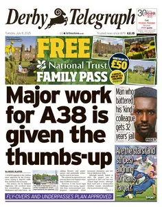 Derby Telegraph - 8 July 2025