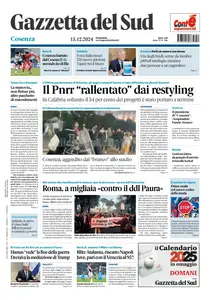 Gazzetta del Sud Cosenza - 15 Dicembre 2024