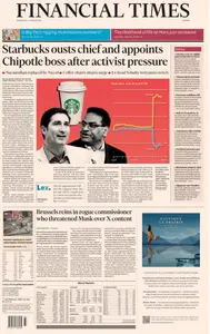 Financial Times Europe - 14 August 2024