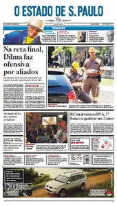 Jornal O Estado de São Paulo - 20 de outubro de 2012 - Sábado