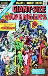 The Avengers Vi C2C - Giant Size Issues [4 of 12] Avengers Giant Size 04 1975 C2C Duke DCP cbr