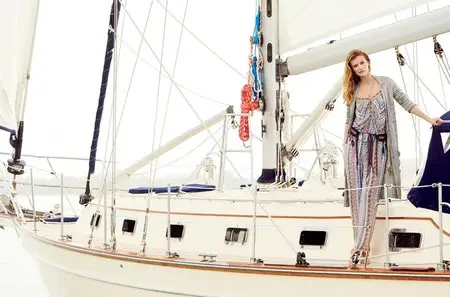 Edita Vilkeviciute & Gracie Carvalho by Max Abadian for Holts Magazine Spring 2015