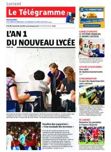 Le Télégramme Lorient – 30 août 2019