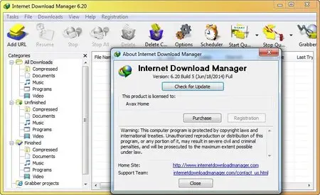 Internet Download Manager 6.20 Build 5