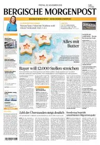 Bergische Morgenpost – 30. November 2018