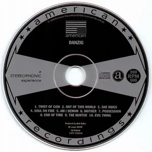 Danzig - Danzig - 1988 (1998, US Reissue, American Rec. #CK 65649)
