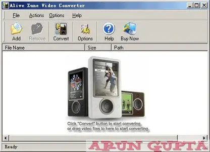Alive Zune Video Converter 1.9.0.9