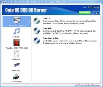 Cute CD DVD BD Burner 2.0 Portable