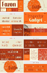 Fazon Font Family