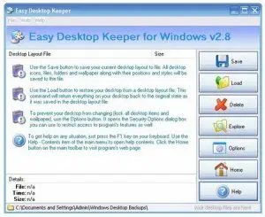 Easy Desktop Keeper 2.8