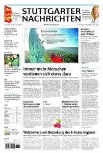 Stuttgarter Nachrichten Blick vom Fernsehturm - 30. August 2017