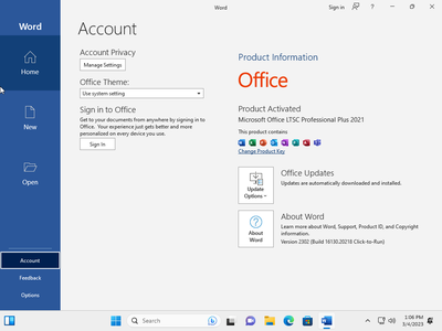 Windows 11 Pro 22H2 Build 22621.1344 (No TPM Required) With Office 2021 Pro Plus Multilingual Preactivated