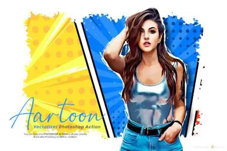 Aartoon - Vectorizer Photoshop Action