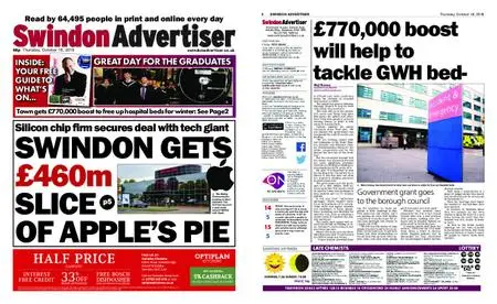 Swindon Advertiser – October 18, 2018
