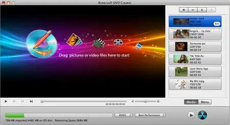 Aimersoft DVD Creator 3.6.0 (Mac Os X)