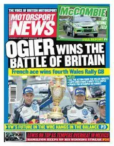 Motorsport News - November 2, 2016