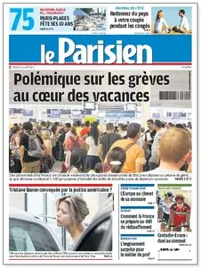 Le Parisien + cahier Paris - Jeudi 21 juillet 2011