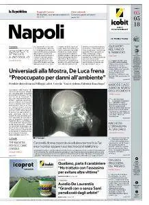 la Repubblica Napoli - 5 Maggio 2018