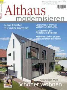 Althaus Modernisieren No 10 11 – Oktober November 2016