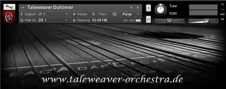 Taleweaver Orchestra Ancient Plucked Dulcimer KONTAKT