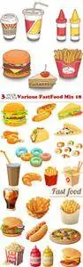 Vectors - Various FastFood Mix 18