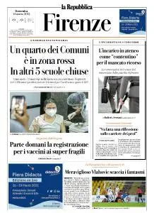 la Repubblica Firenze - 14 Marzo 2021