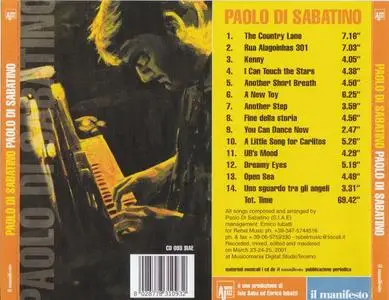 Paolo Di Sabatino - Paolo Di Sabatino (2002) {Il Manifesto}