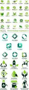 Vectors - Green Ecology Logotypes 4