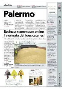 la Repubblica Palermo - 25 Marzo 2018
