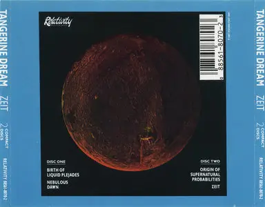 Tangerine Dream - Zeit (1972) [1987, USA 2CD Version]