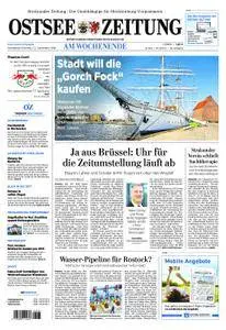 Ostsee Zeitung Stralsund - 01. September 2018