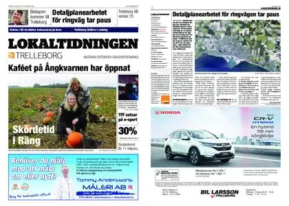 Lokaltidningen Trelleborg – 12 oktober 2019