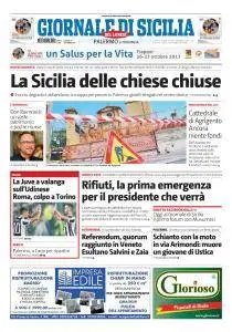 Giornale di Sicilia Palermo e Provincia - 23 Ottobre 2017