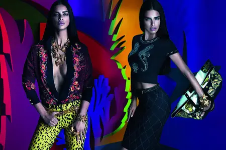 Adriana Lima - Versace for Riachuelo ad campaign