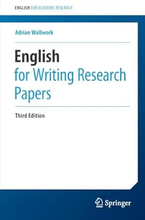 english for writing research papers third edition